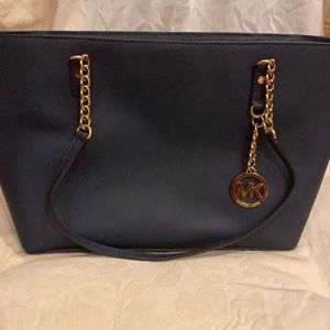 Michael Kors blue purse